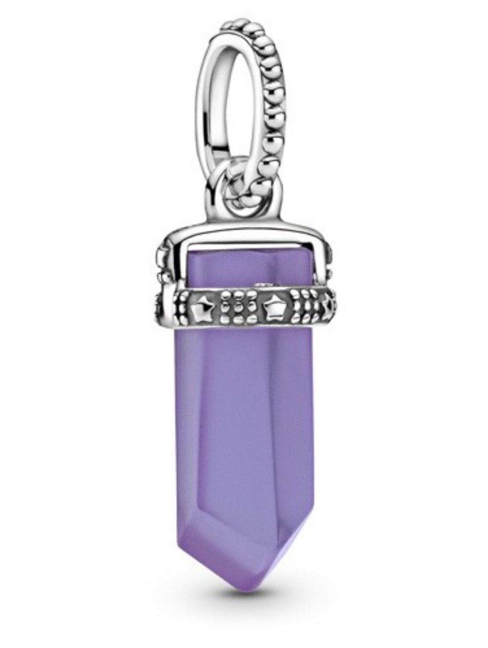 Retired Pandora Purple Amulet Pendant